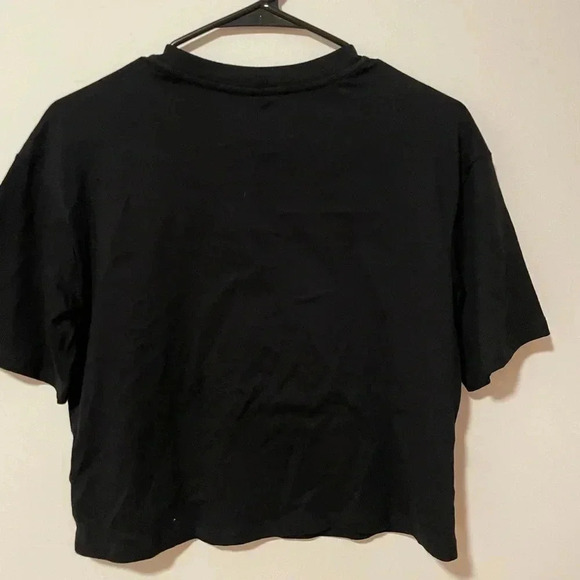 H&M Divided Oversized Crop NYC Tee W’s XS Reversible/Flip Sequins - Picture 6 of 9